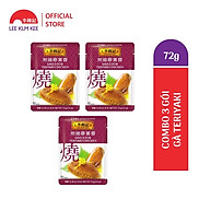 Combo 3 gói Sốt tiện dụng Lee Kum Kee Gà Teriyaki 72g