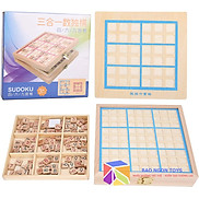 ĐỒ CHƠI BOARD GAME CỜ SUDOKU, TRÒ CHƠI TRÍ TUỆ THÔNG MINH CHO BÉ