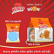 Combo 8 Bịch Bánh Karo Phomai Hoàng Kim Richy Chà Bông Sợi Gà