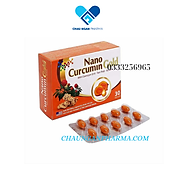 Nano Curcumin Gold - Giúp giảm các triệu chứng viêm loét dạ dày, tá tràng