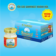 Thùng 60 lọ Nước Yến sào Sanvinest Khánh Hòa đóng lọ 70ml - Có đường 101