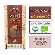 Phở gạo lứt hữu cơ Hoa Sữa FOODS 250g - dai, ngon, dinh dưỡng