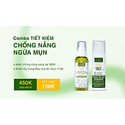 COMBO CHỐNG NẮNG, NGỪA MỤN