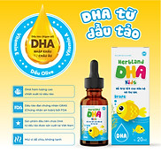 Herbland DHA Kids hỗ trợ tốt cho sự phát triển trí não và thị lực hộp 1 lọ