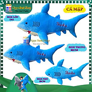 GẤU BÔNG CÁ MẬP SHARK SIÊU TO KHỔNG LỒ CHO BÉ ÔM NGỦ