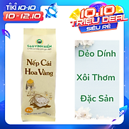 Gạo Nếp đặc sản Cái Hoa Vàng Vinh Hiển túi 1KG - Nếp sạch 3 KHÔNG