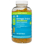 Viên Uống Dầu Cá Member s Mark Omega 369 Supports Heart Health Hộp 325v