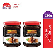 Sốt Tiêu Đen Lee Kum Kee 230g hủ Combo 2 hủ thích hợp cho việc xào nấu