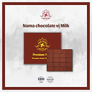 Socola nama tươi nguyên chất vị Milk loại 20 viên - Khối lượng 135gram