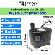 Máy bơm chìm mini 18W- 220V dùng bơm quạt điều hòa hơi nước