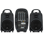 BEHRINGER PPA500BT 500-Watt 6-Channel Portable PA System with Bluetooth