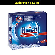 Muối rửa bát Finish Nhập Khẩu 3kg Đức dùng cho Máy rửa bát . Tặng que thử