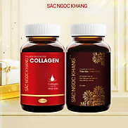 Combo Trẻ Hóa Da Cao Cấp Viên Uống Sắc Ngọc Khang ++ 60 Viên & Viên Uống