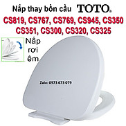 nắp bàn cầu toto, nắp bàn cầu rơi êm hùng anh thay thế