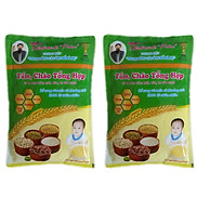 COMBO 02 GÓI CHÁO TẤM ĂN DẶM TRẺ EM THÀNH RÂU - 1KG LOẠI HẠT NHỎ