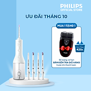 Máy tăm nước Philips HX3806 31 + 2 đầu tăm nước tiêu chuẩn HX3042 00 + 2