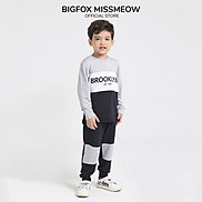 Bộ dài tay bé trai BIGFOX - MISS MEOW size đại