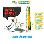 Sách vải PiPoVietnam kích thích thị giác - Song ngữ Anh Việt