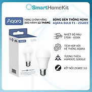 Bóng đèn thông minh Aqara 9W màu 2700K - 6500K bản Zigbee - Chuẩn chuôi E27