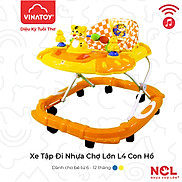 Xe Tập Đi Nhựa Chợ Lớn L4 Con Hổ Dành Cho Bé Từ 6 - 12 Tháng Có nhạc -