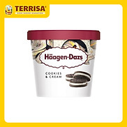 Chỉ giao HCM Kem Pháp Cookies & Cream H agen-Dazs 100 ml