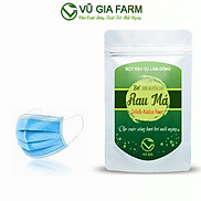 Bột Rau Má Sấy Lạnh Nguyên Chất Vũ Gia 50g túi + Tặng 5 Khẩu Trang Y Tế