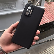 Ốp lưng dành cho Xiaomi Redmi Note 10 Pro silicon dẻo màu đen chống sốc