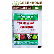 Phân kích ra hoa, Micro Green 16-31-16, gói 10gr, tạo mầm hoa cực mạnh