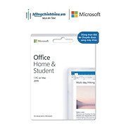 Phần mềm Microsoft Office Home & Student 2019 Dùng vĩnh viễn Dành cho 1