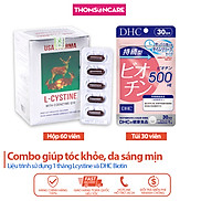 Viên uống giảm rụng tóc Lcystine và Biotin DHC Nhật Bản - Hỗ trợ đẹp da