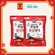 Combo 2 Kẹo Hồng Sâm Hàn Quốc Không Đường Ginseng House 500g