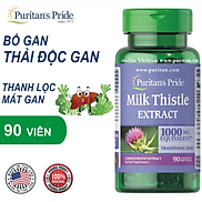 Bổ gan Puritan s Pride Milk Thistle Extract 1000mg Mỹ hỗ trợ giúp gan khỏe