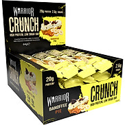 Thanh Bánh Protein Warrior CRUNCH Bar, Bổ sung 20g Protein