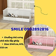 MẪU MỚI VỀ  MẪU CHUỒNG, LỒNG LƯỚI LẮP GHÉP LƯỚI THÉP DÀNH CHO THÚ CƯNG CHÓ