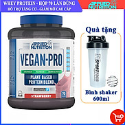 Combo Sữa tăng cơ giảm mỡ VEGAN PRO của APPLIED NUTRITION hộp 70 lần dùng