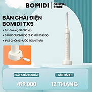 Bàn chải đánh răng điện Bomidi Tx5 - 5 chế độ massage kháng nước IPX8
