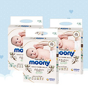 COMBO 3 BỊCH Bỉm Dán Moony natural S 58