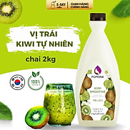 Mứt Kiwi POMONA Kiwi Smoothie Nguyên Liệu Pha Chế Hàn Quốc Chai 2kg