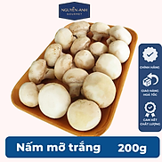 Nấm mỡ trắng tươi 200g nông trại Nấm Xanh Chỉ giao HCM