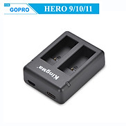Sạc đôi kingma cho GoPro Hero 9, GoPro Hero 10, GoPro Hero 11 - BM059