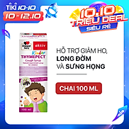 Siro Ho cho bé Doppelherz Aktiv Kinder Thymepect Cough Syrup Chai 100ml