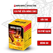 Cà Phê Hoà Tan Sữa Nóng 3IN1 Napoli Coffee 16g gói