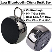 Loa Bluetooth Mini Nghe Nhạc Công Suất Lớn, Bass Mạnh, Có Khe Cắm Thẻ Nhớ