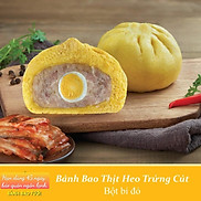 bánh bao thit heo trứng cúc bột bí đỏ - 500gr  2 bịch