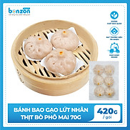 Bánh Bao Gạo Lứt Nhân Thịt Bò Phô Mai 70g 420g