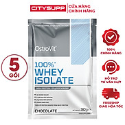 Sữa Bột Whey Protein Isolate OstroVit 30g Gói, Set 5 Gói Nhập khẩu Ba Lan