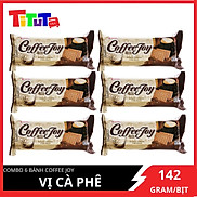 Combo 6 Bánh Quy Vị Cà Phê Coffee Joy142g