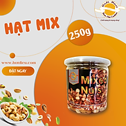 HŨ 250G MIX 5 LOẠI HẠT DINH DƯỠNG CAO CẤP KÈM NHO KHÔ