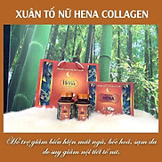 Xuân Tố Nữ HeNa Collagen. Hộp 2 Lọ 60 Viên. Cải Thiện Nội Tiết Tố