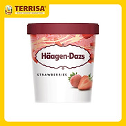 Chỉ giao HCM Kem Pháp Strawberry H agen-Dazs 473 ml